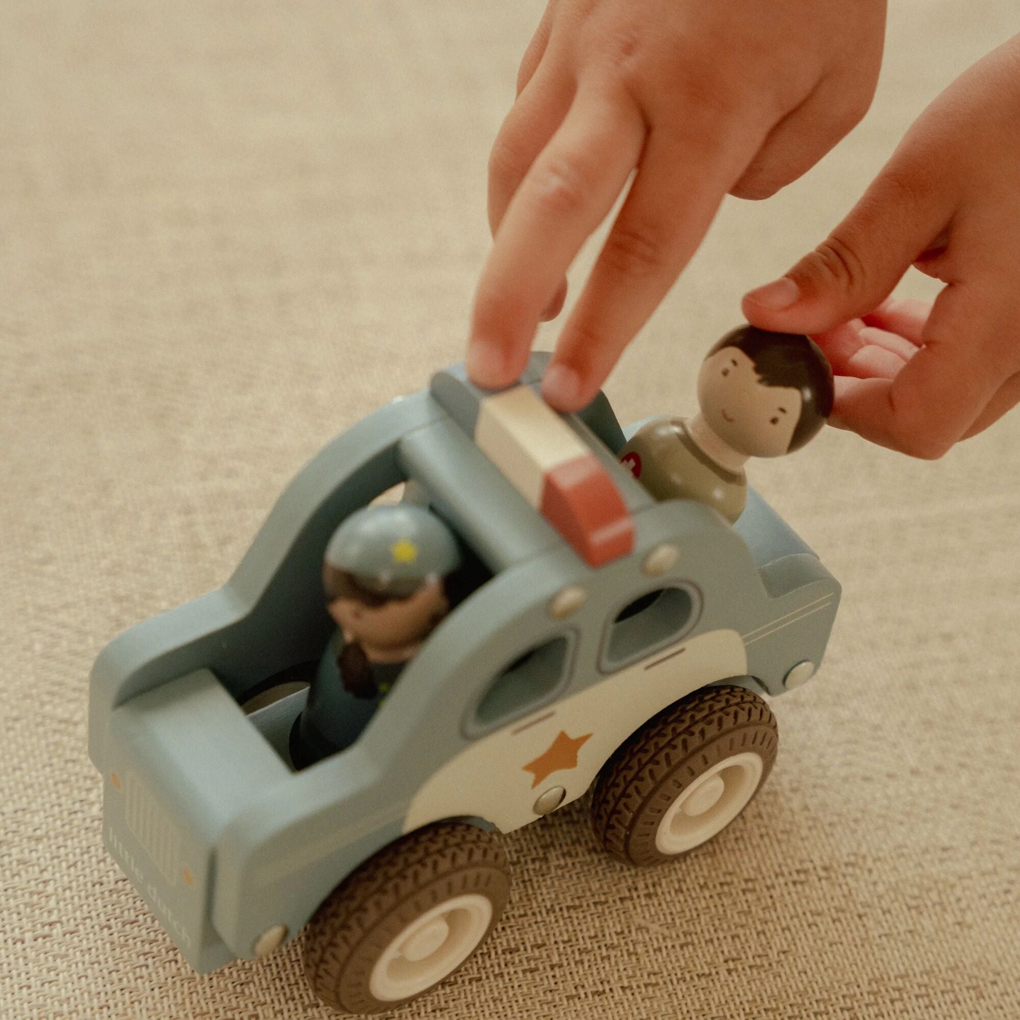 Little Dutch Wooden Police Car