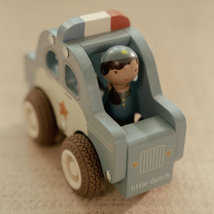 Little Dutch Wooden Police Car