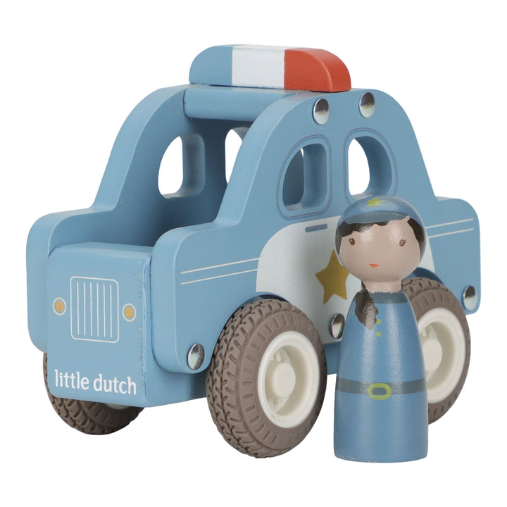 Little Dutch Wooden Police Car