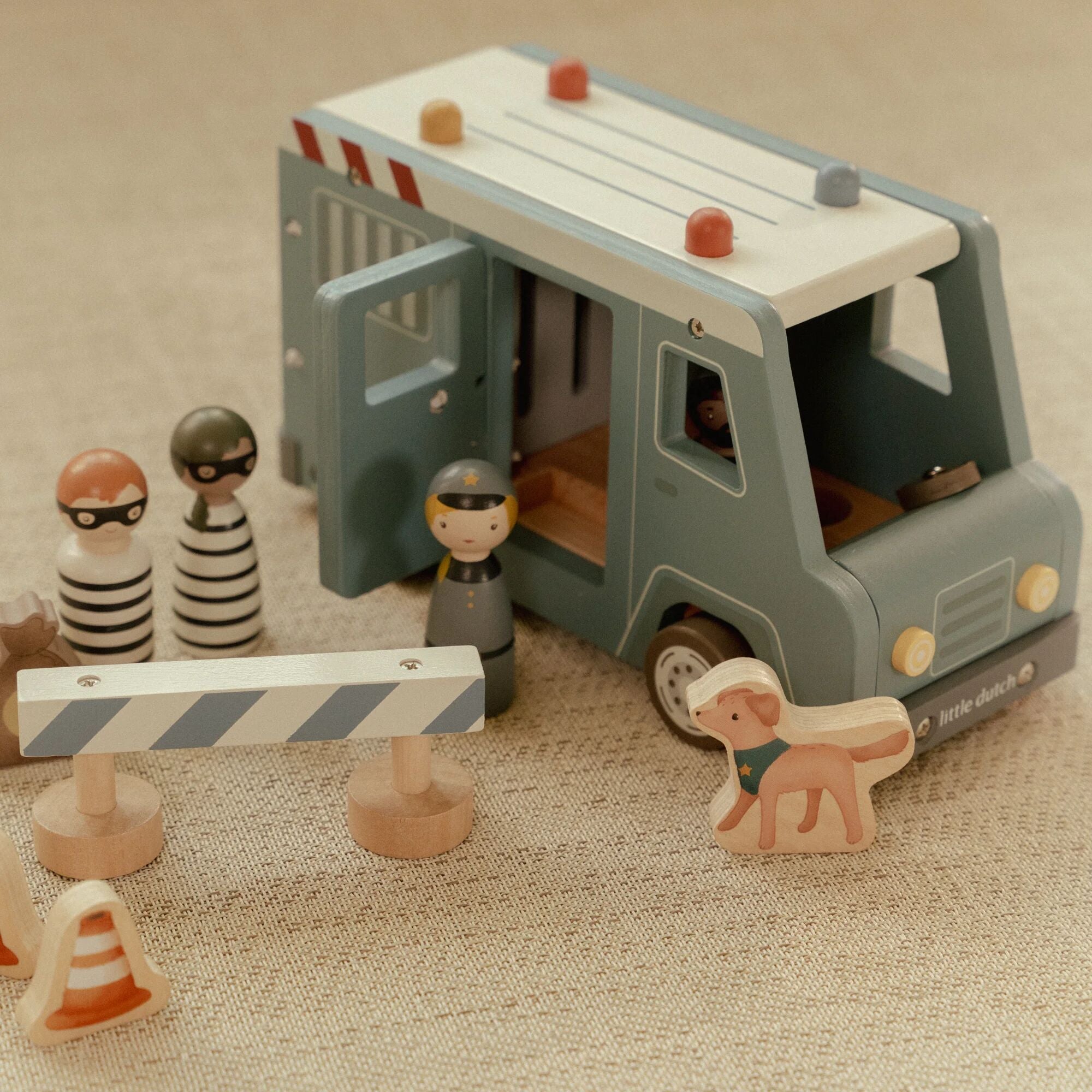 Little Dutch Police Van Playset