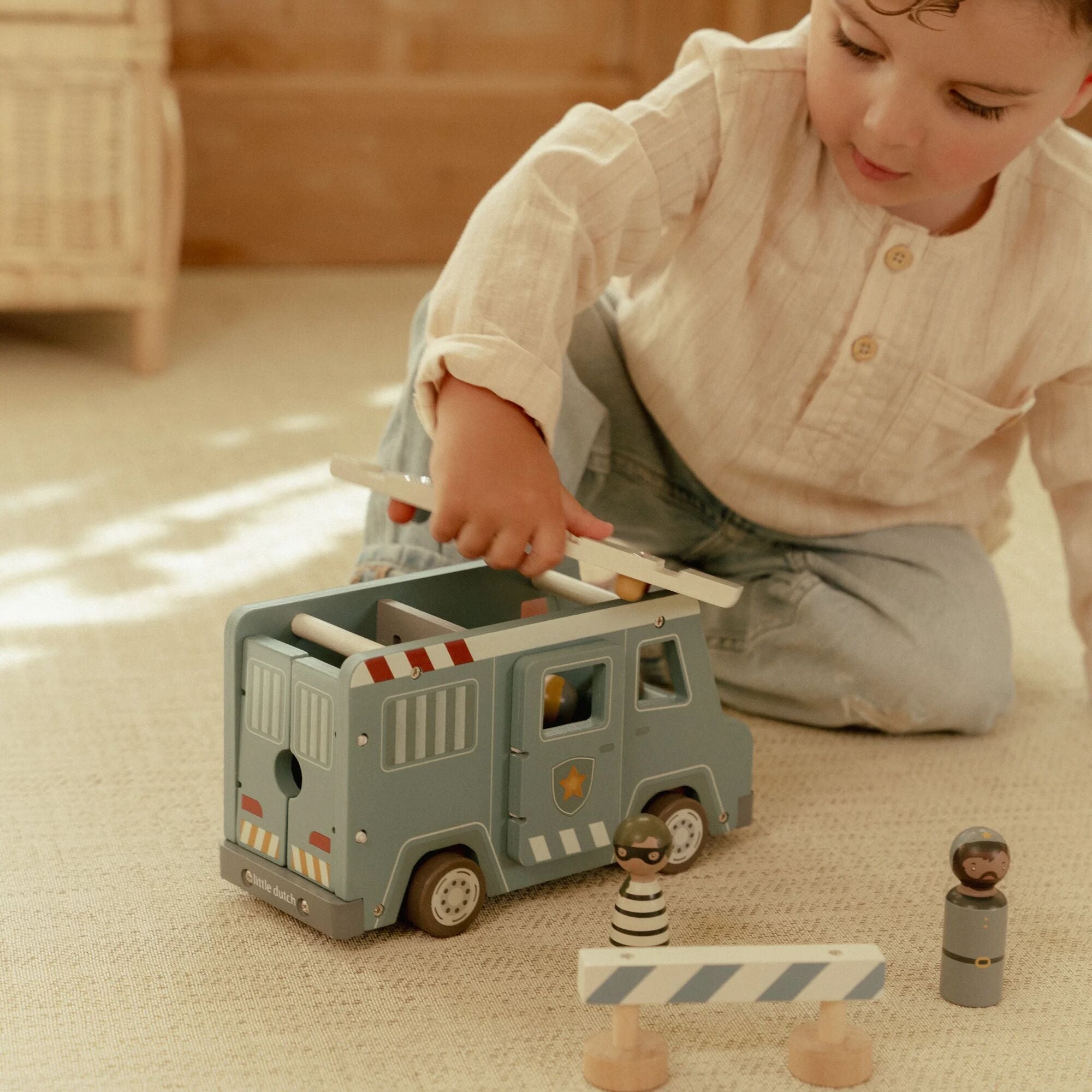 Little Dutch Police Van Playset