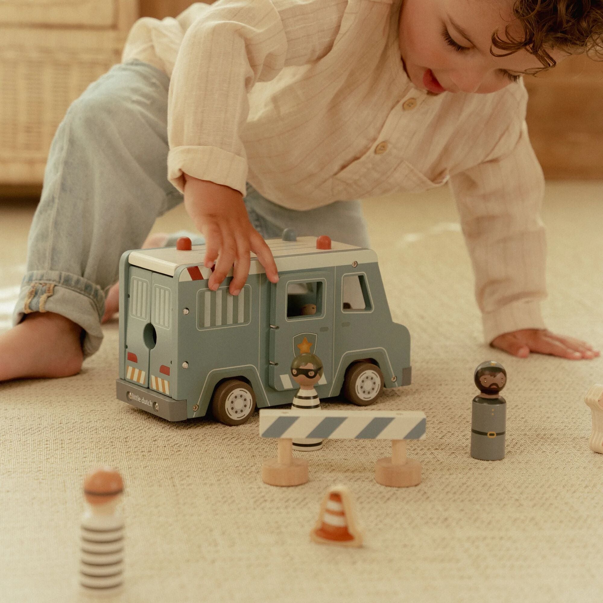 Little Dutch Police Van Playset