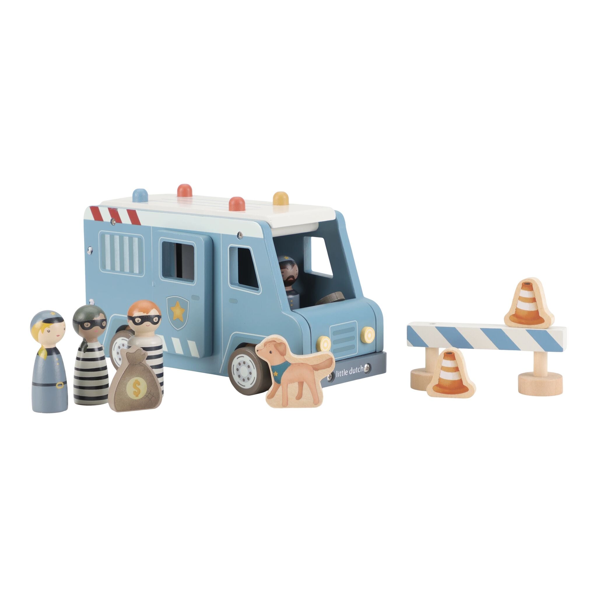 Little Dutch Police Van Playset