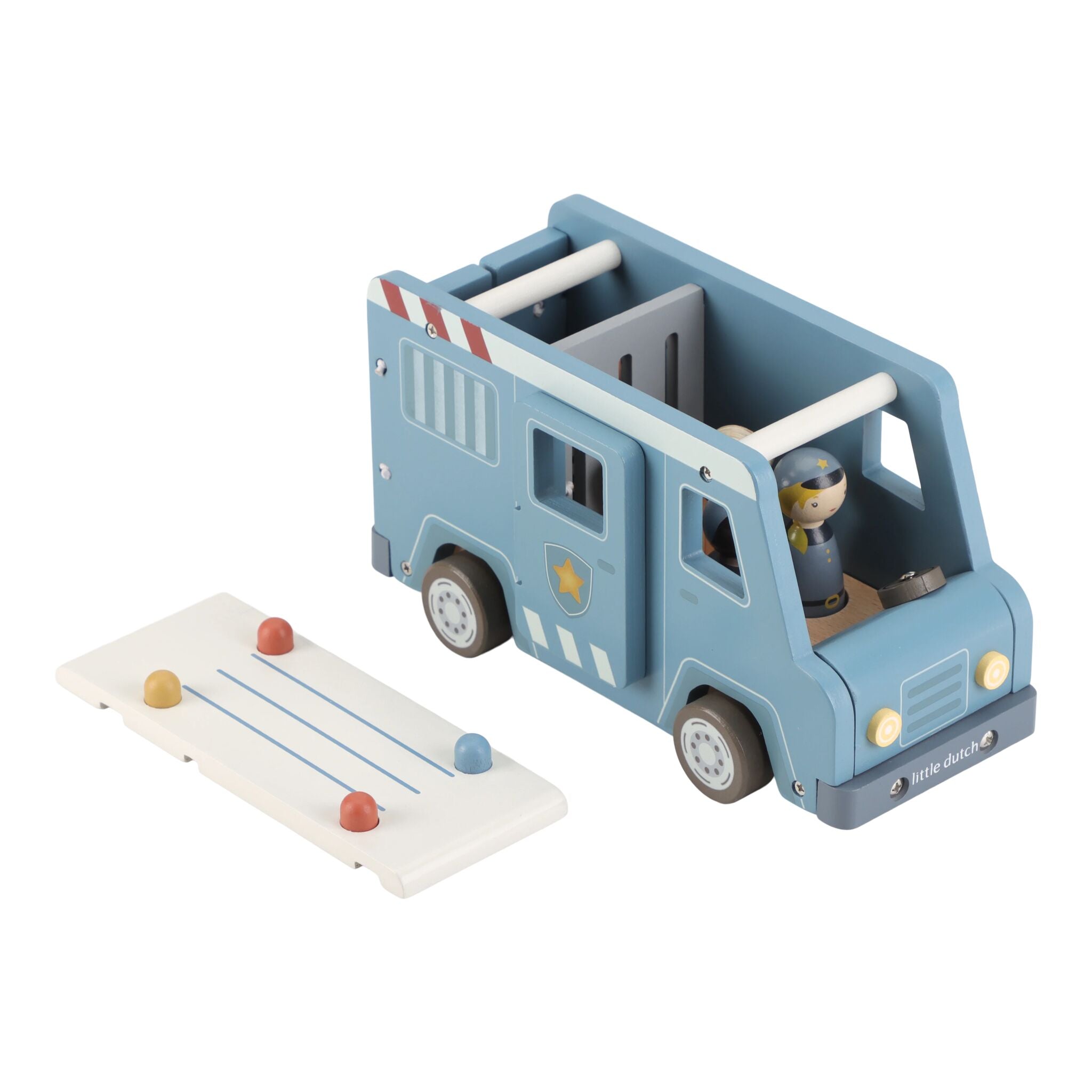 Little Dutch Police Van Playset