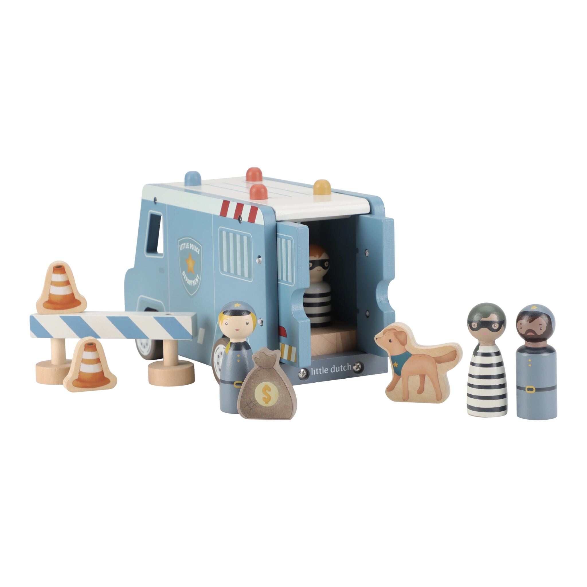Little Dutch Police Van Playset