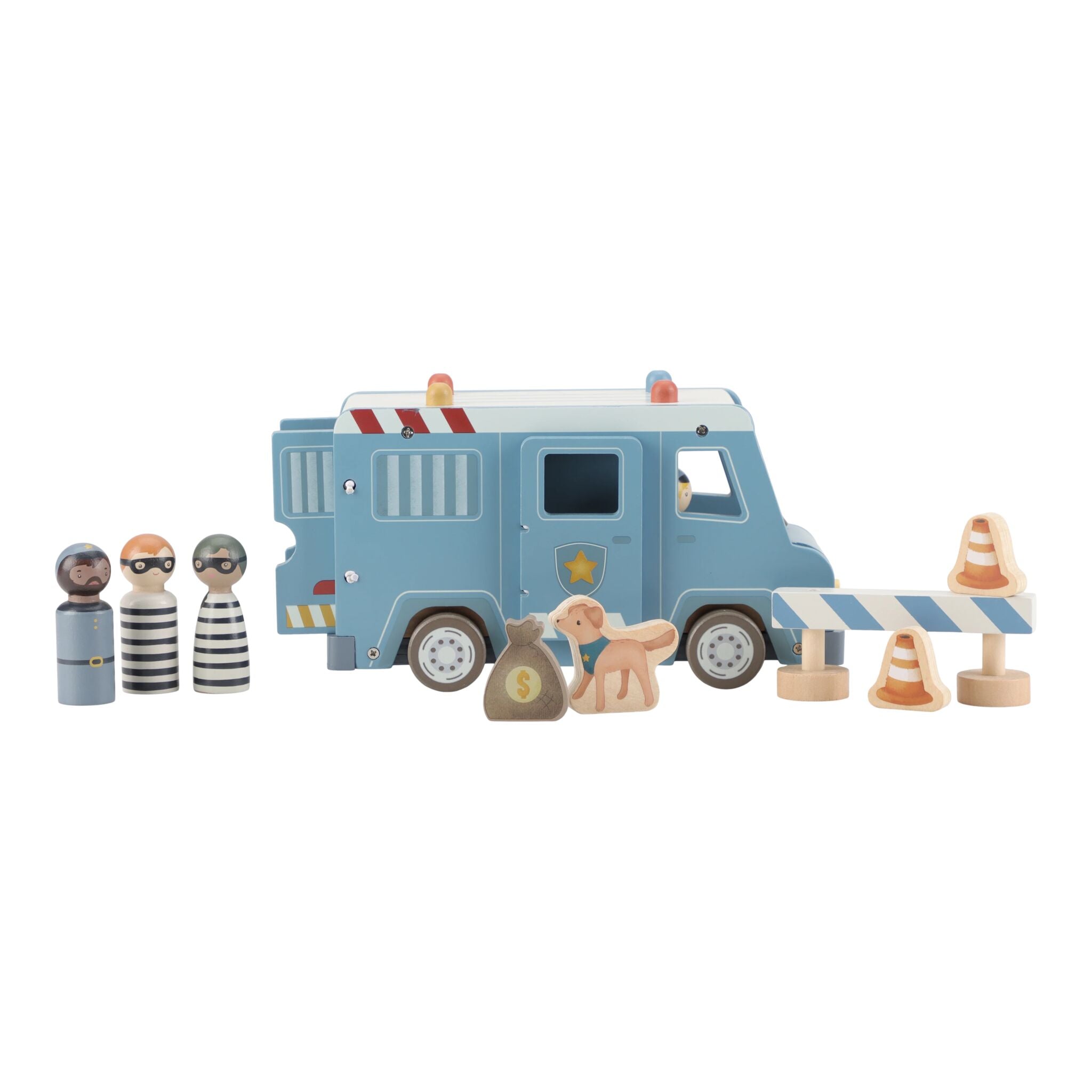 Little Dutch Police Van Playset