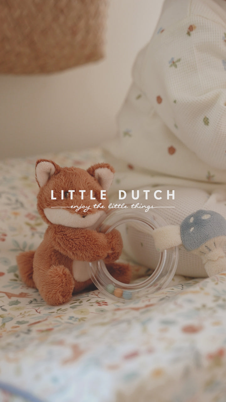 Little Dutch Fox Ring Rattle – Forest Friends
