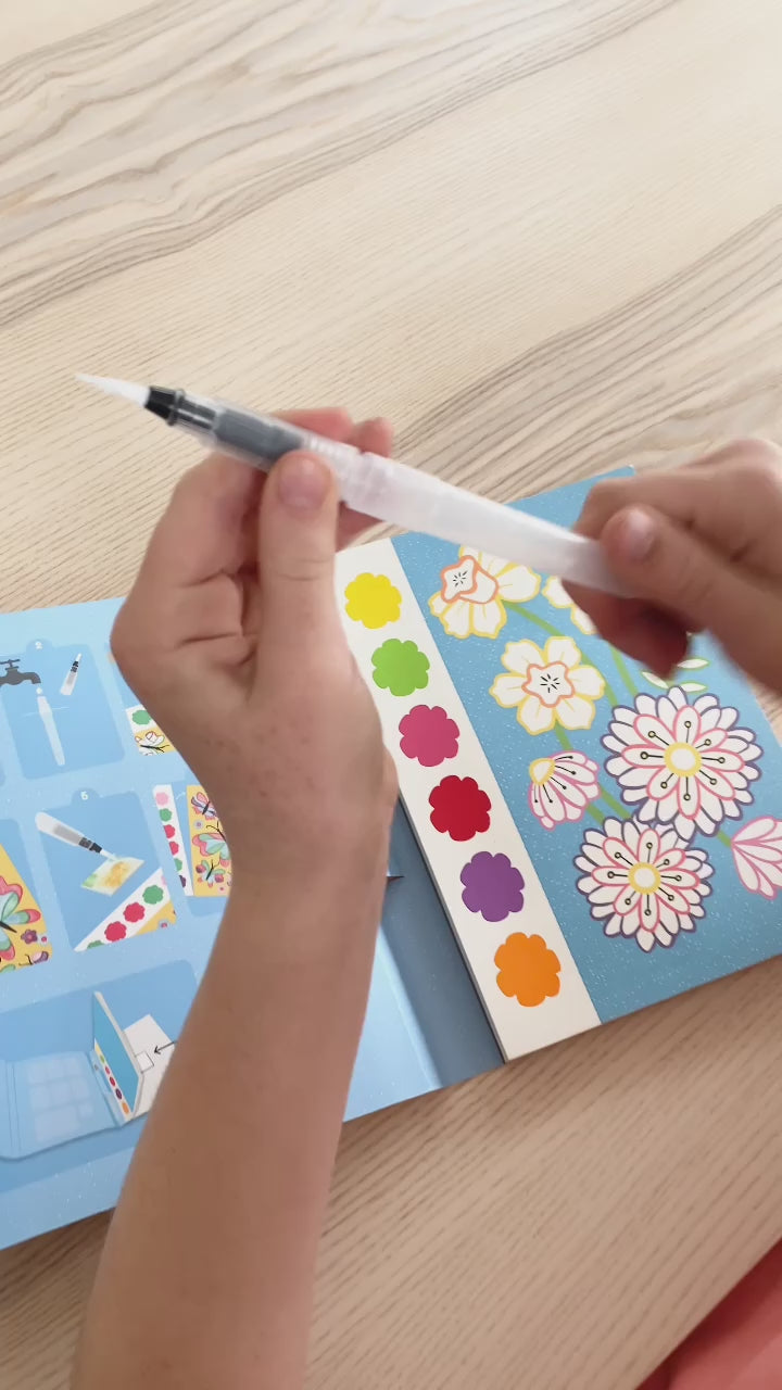 Tiger Tribe Paint A Picture – Butterflies &amp; Flowers
