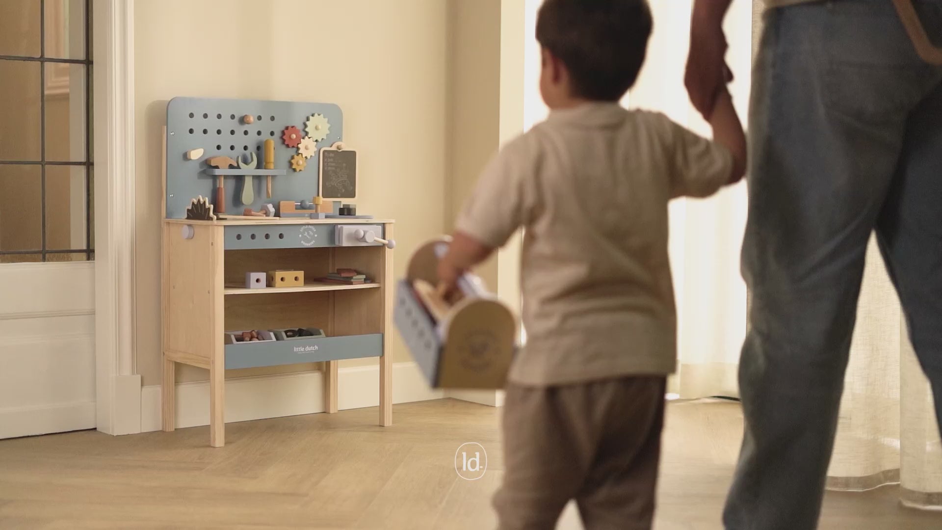 Little Dutch Wooden Workbench