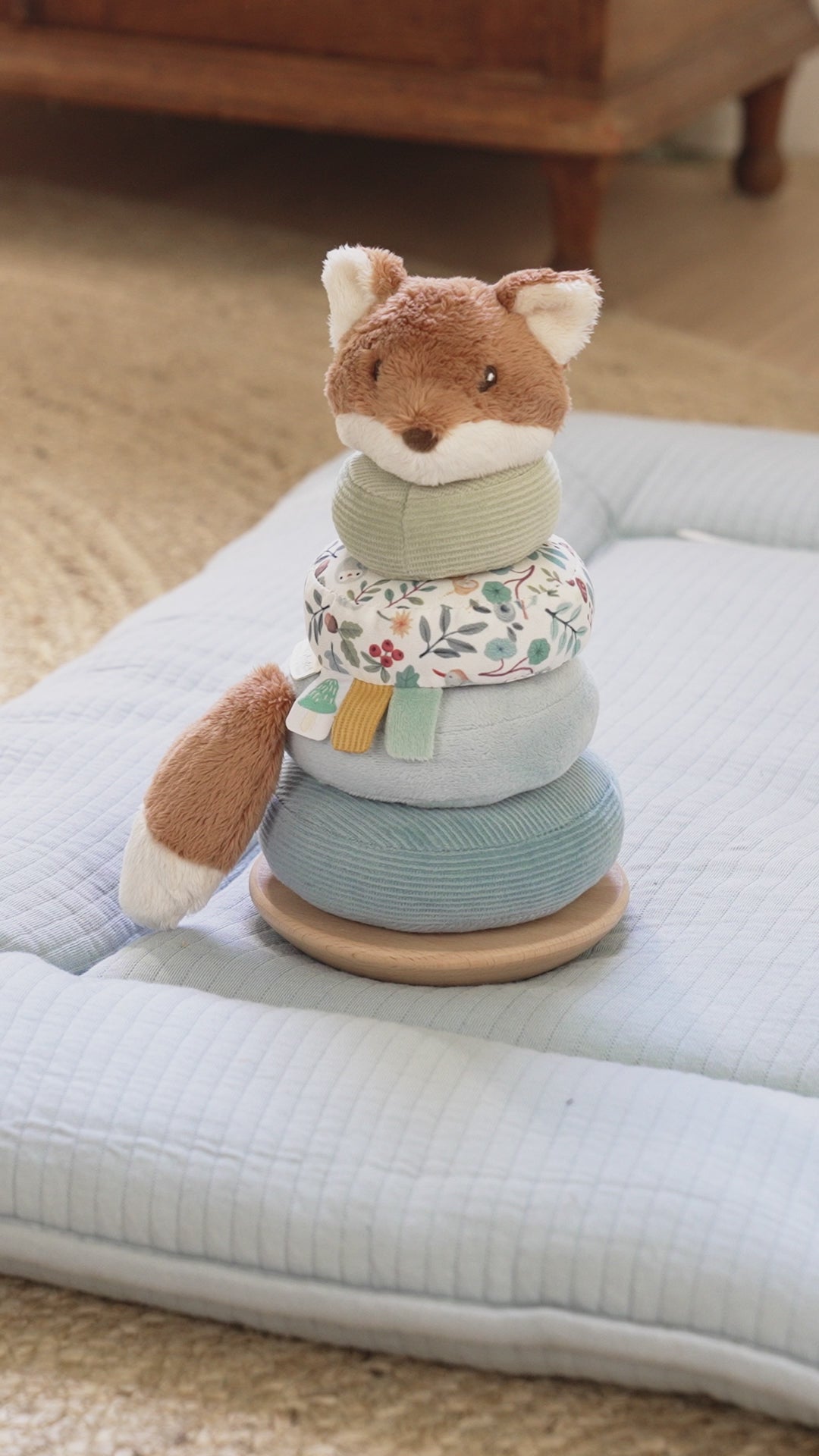 Little Dutch Fox Rocking Ring Stacker – Forest Friends