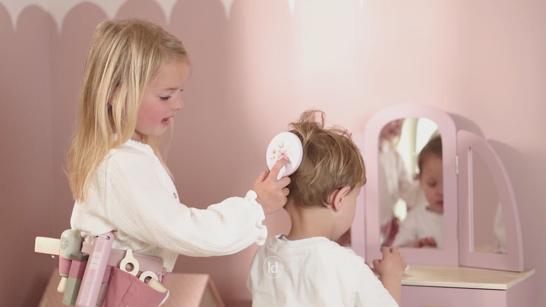 Little Dutch Wooden Hairdresser Playset
