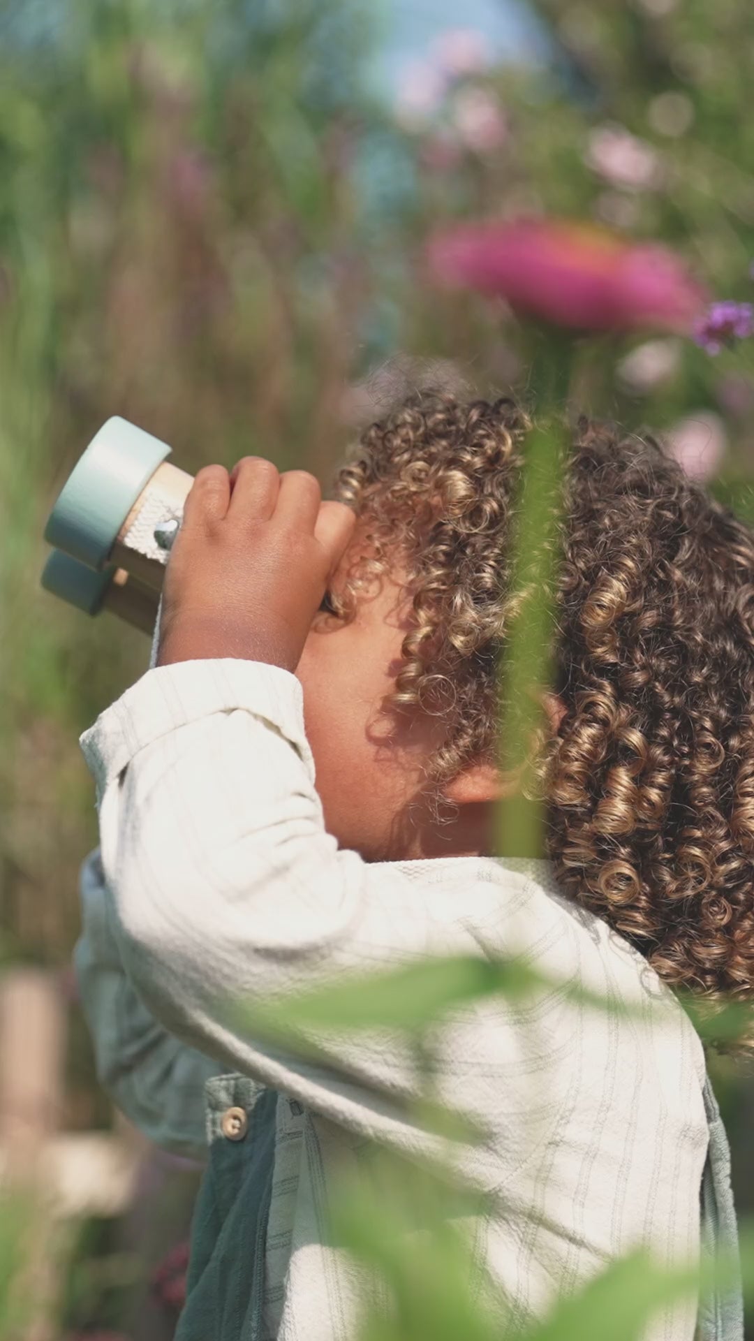 Little Dutch Wooden Binoculars – Forest Friends