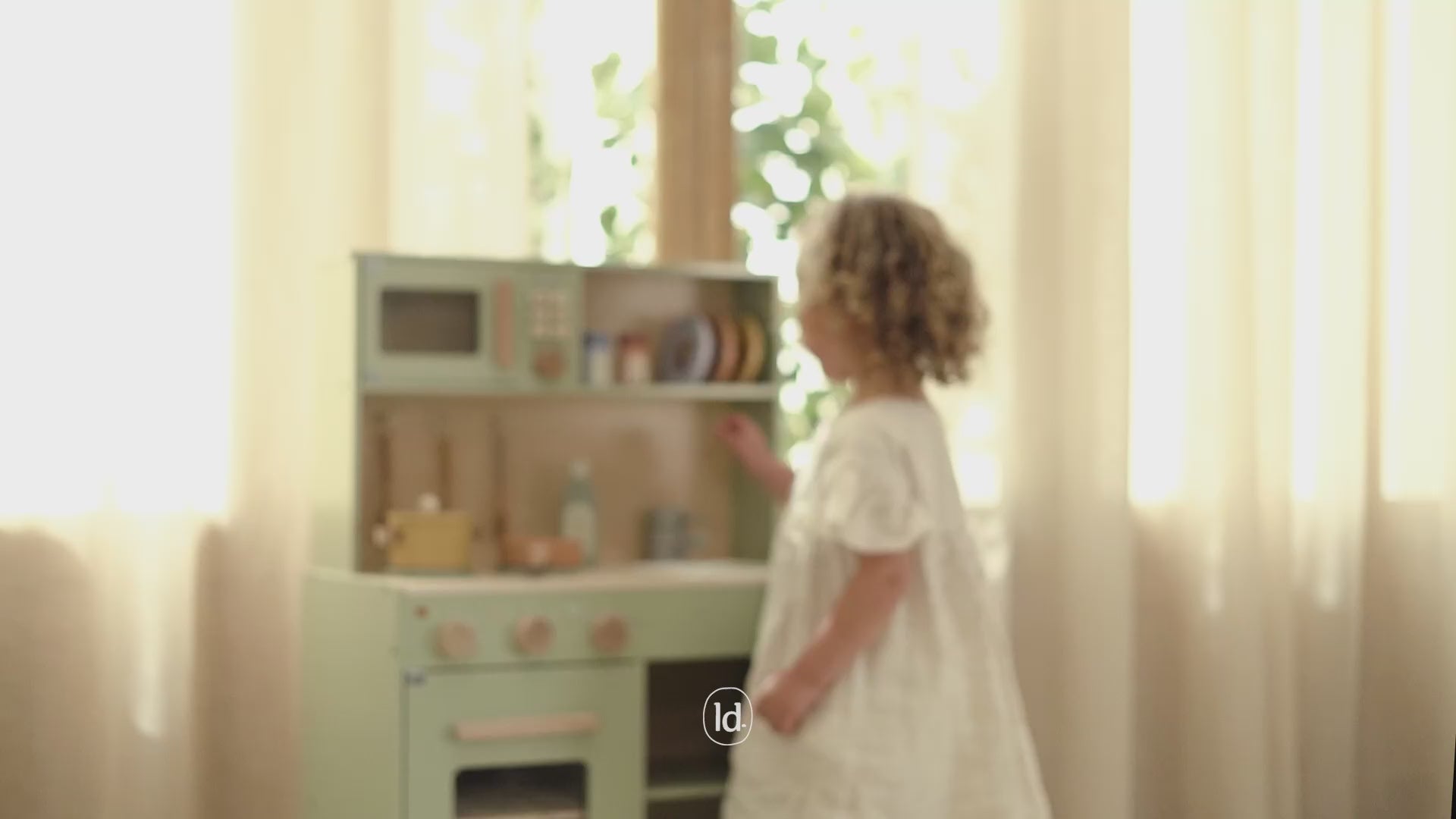 Little Dutch Wooden Play Kitchen – Mint