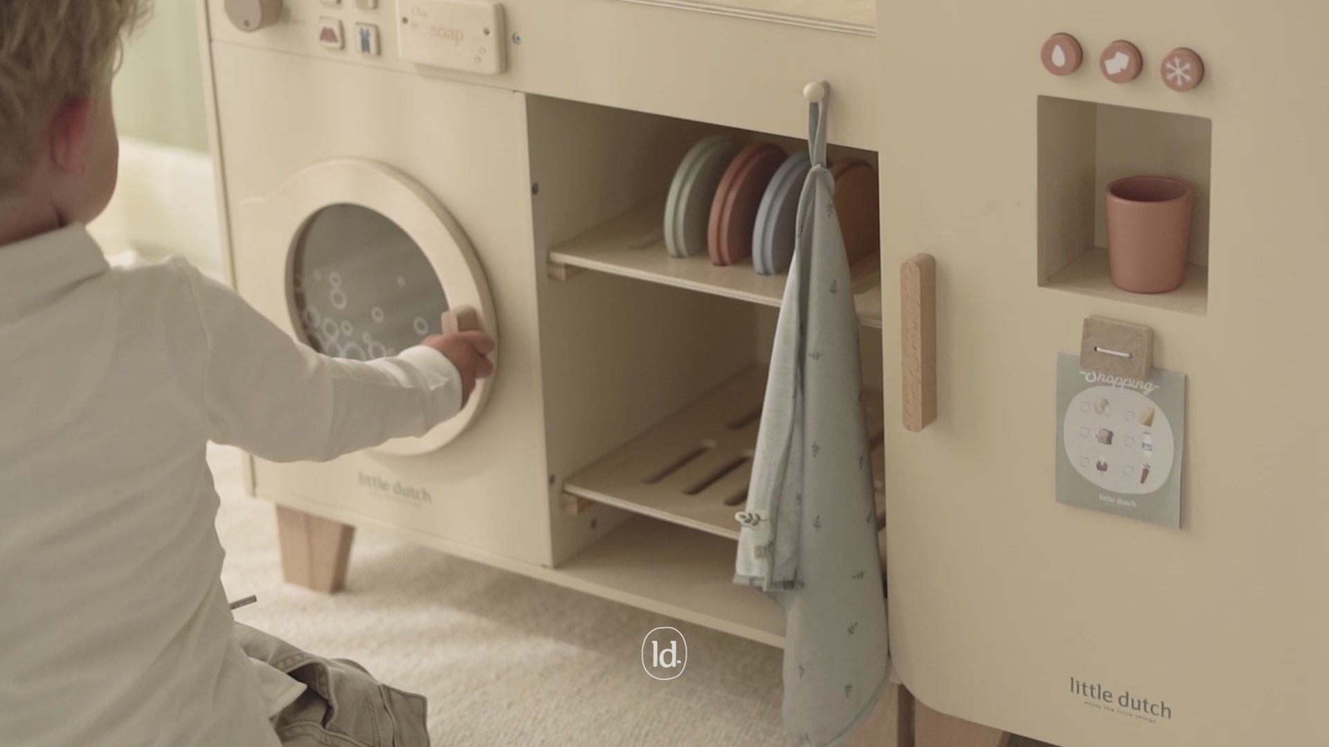 Little Dutch Wooden Housekeeping Station (Limited Edition)