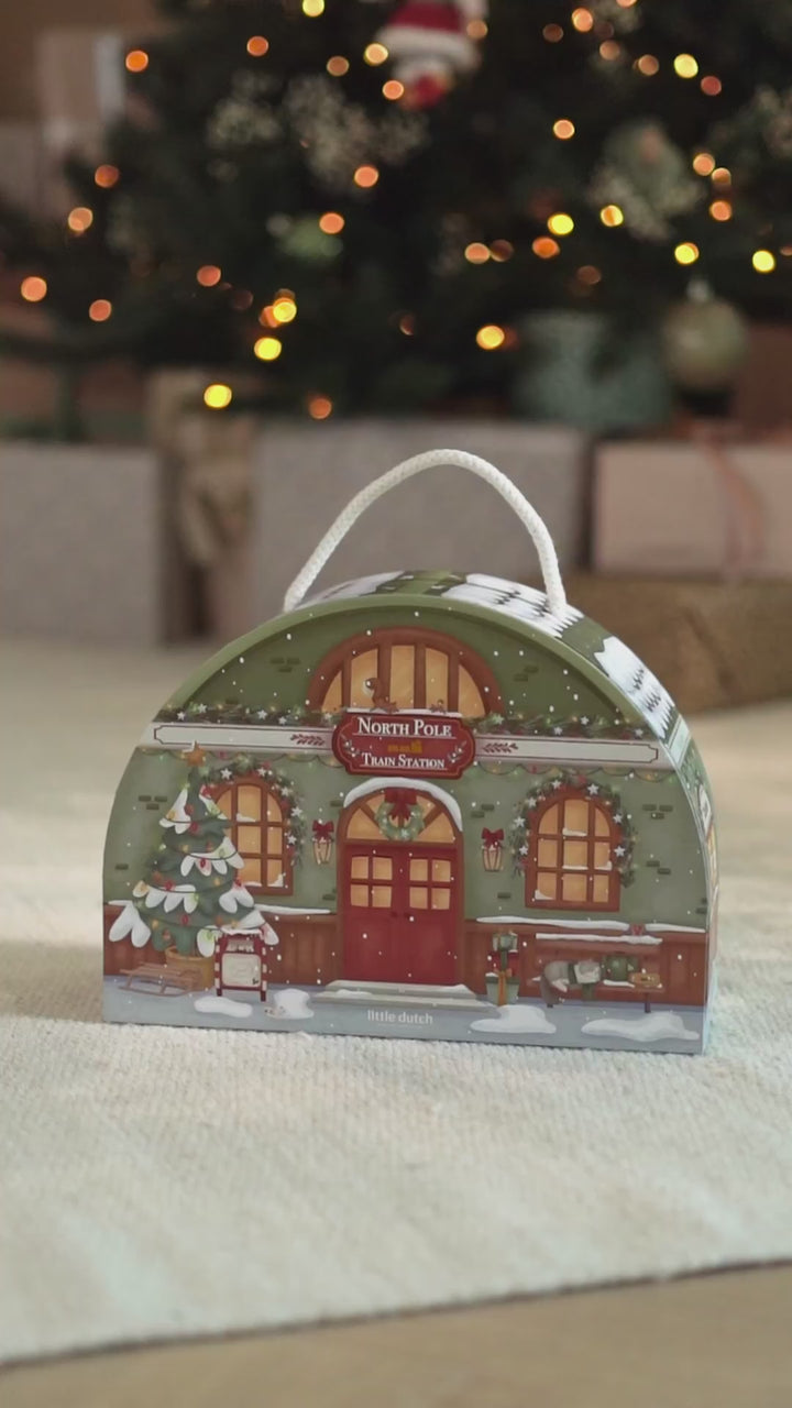 Little Dutch Christmas Advent Calendar Train