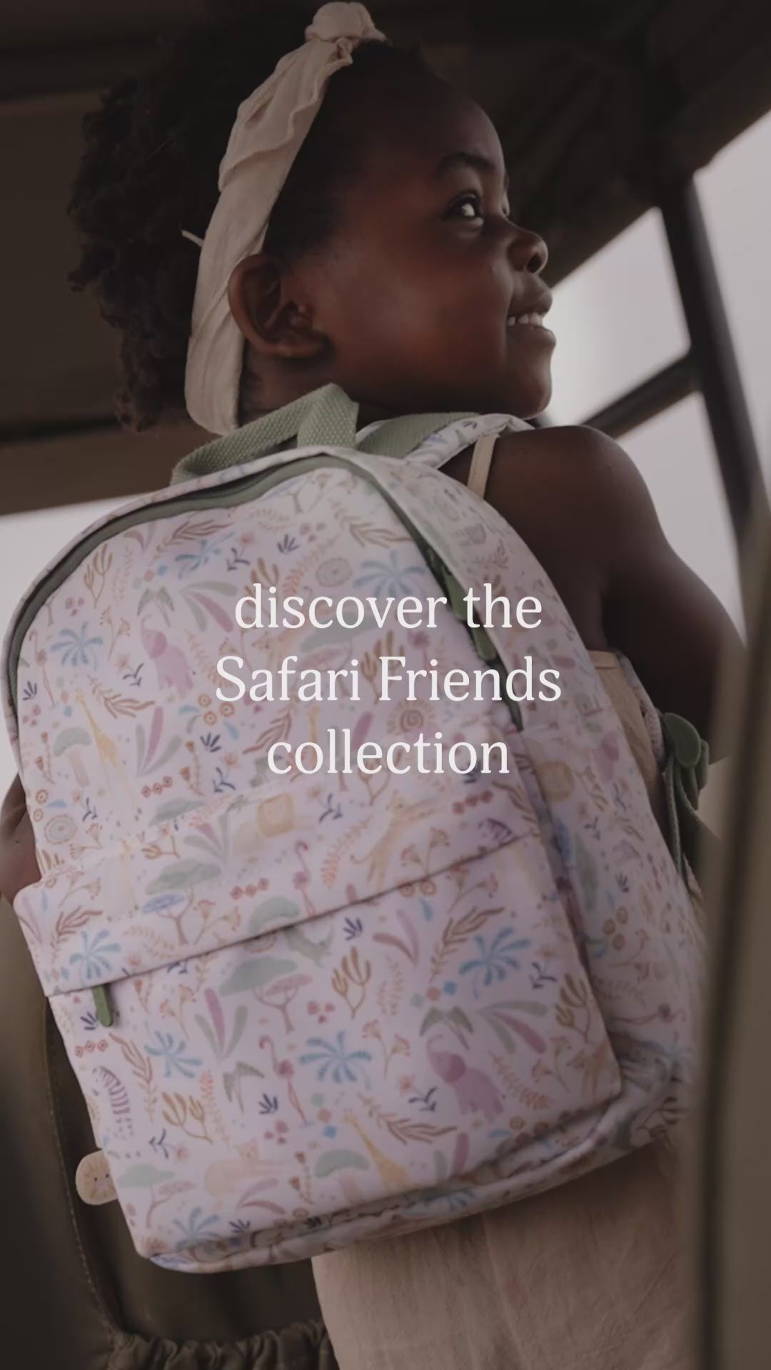 Little Dutch Toddler Backpack – Safari Friends