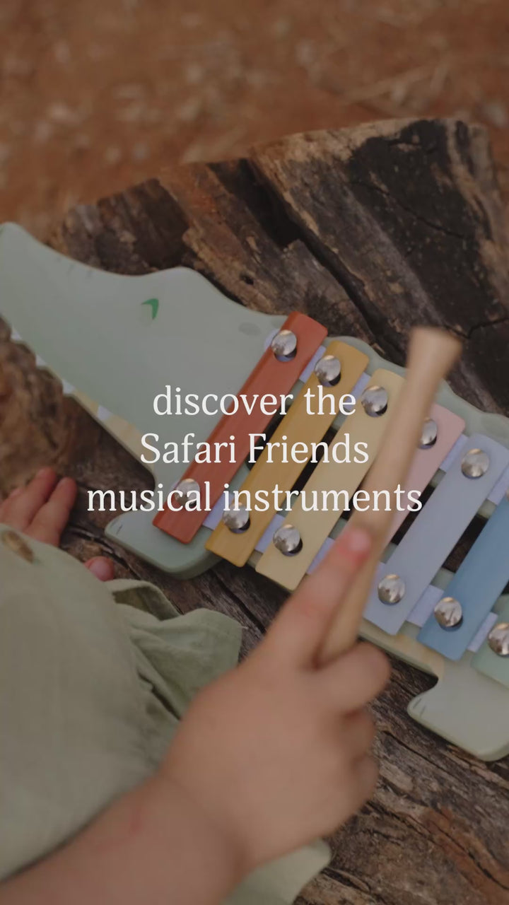 Little Dutch Safari Friends Xylophone – Crocodile