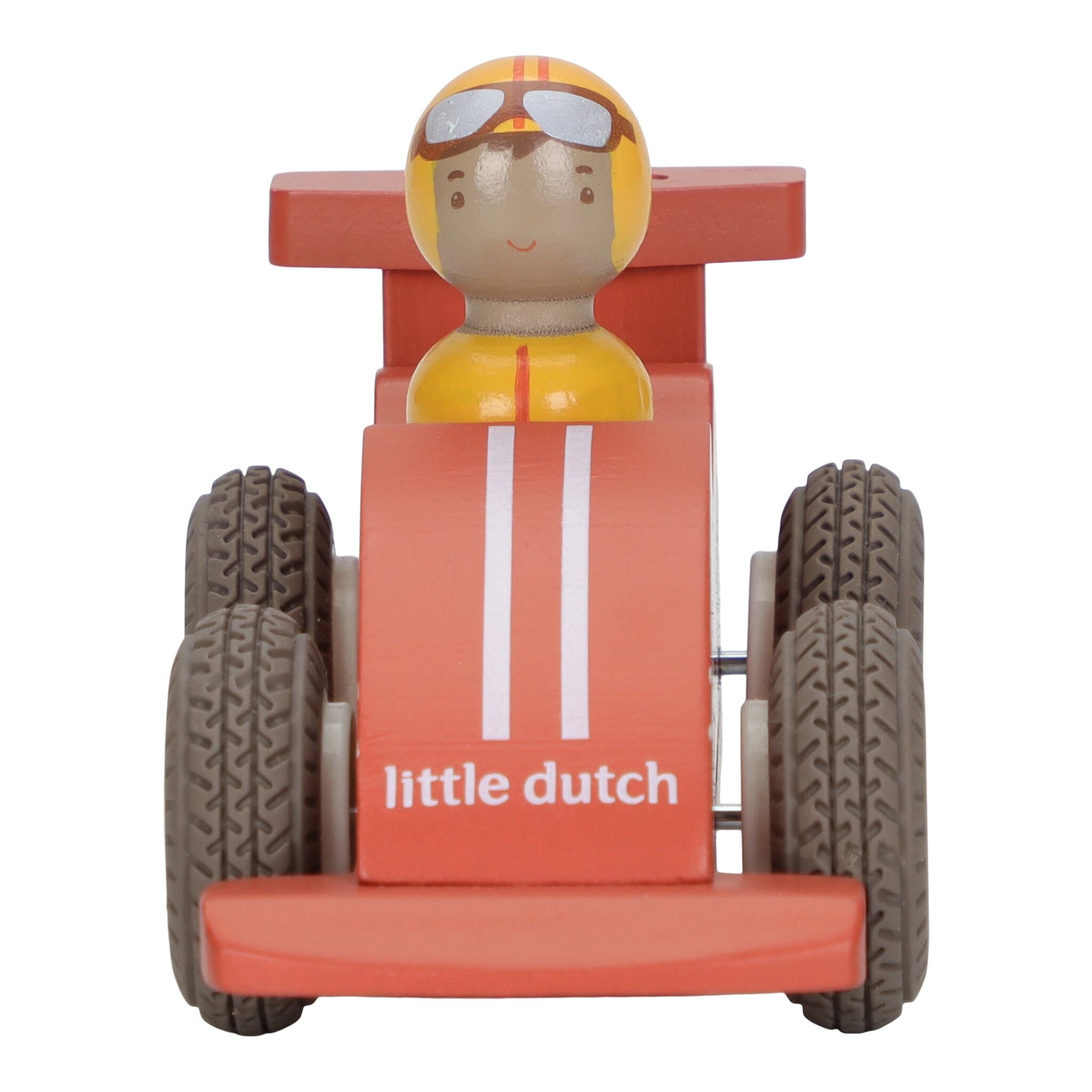 Little Dutch Wooden Pullback Race Cars