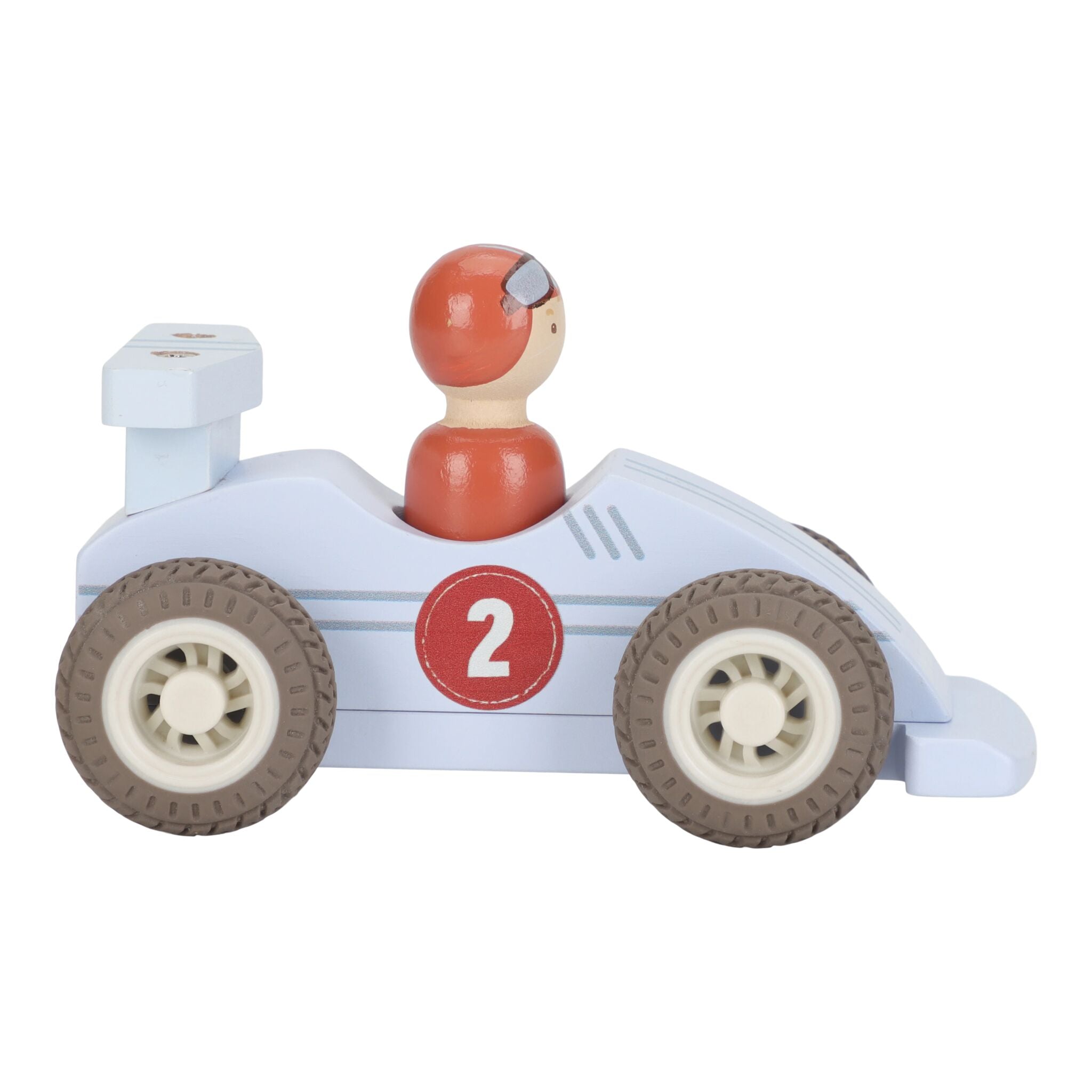 Little Dutch Wooden Pullback Race Cars