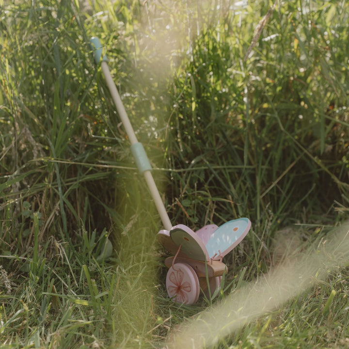 Little Dutch Push Along Butterfly Rattle – Fairy Garden