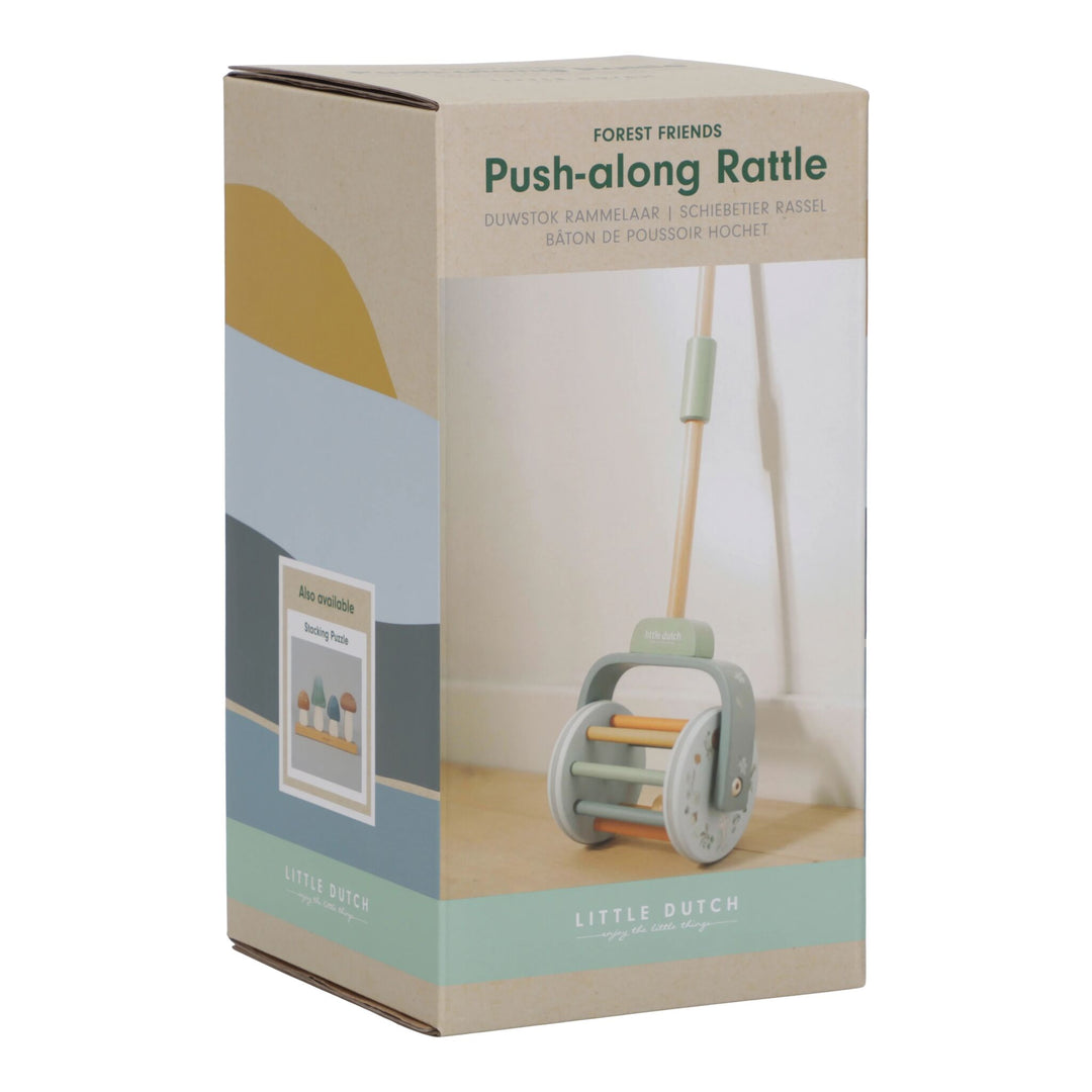 Little Dutch Push Along Roller Rattle – Forest Friends