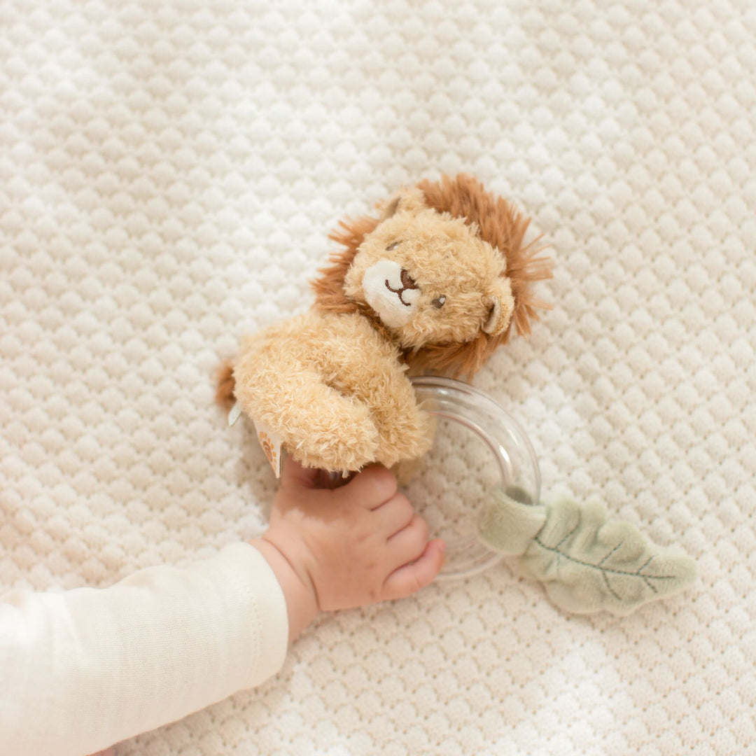 Little Dutch Safari Friends Ring Rattle – Lion