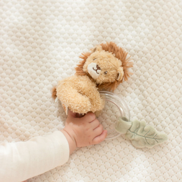 Little Dutch Safari Friends Ring Rattle – Lion