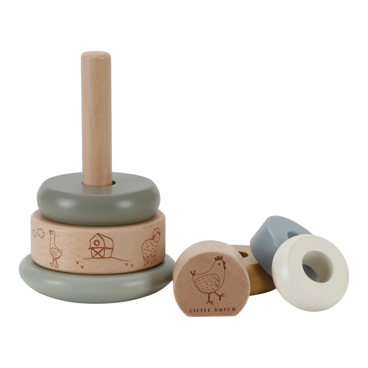 Little Dutch Rocking Ring Stacker – Little Farm