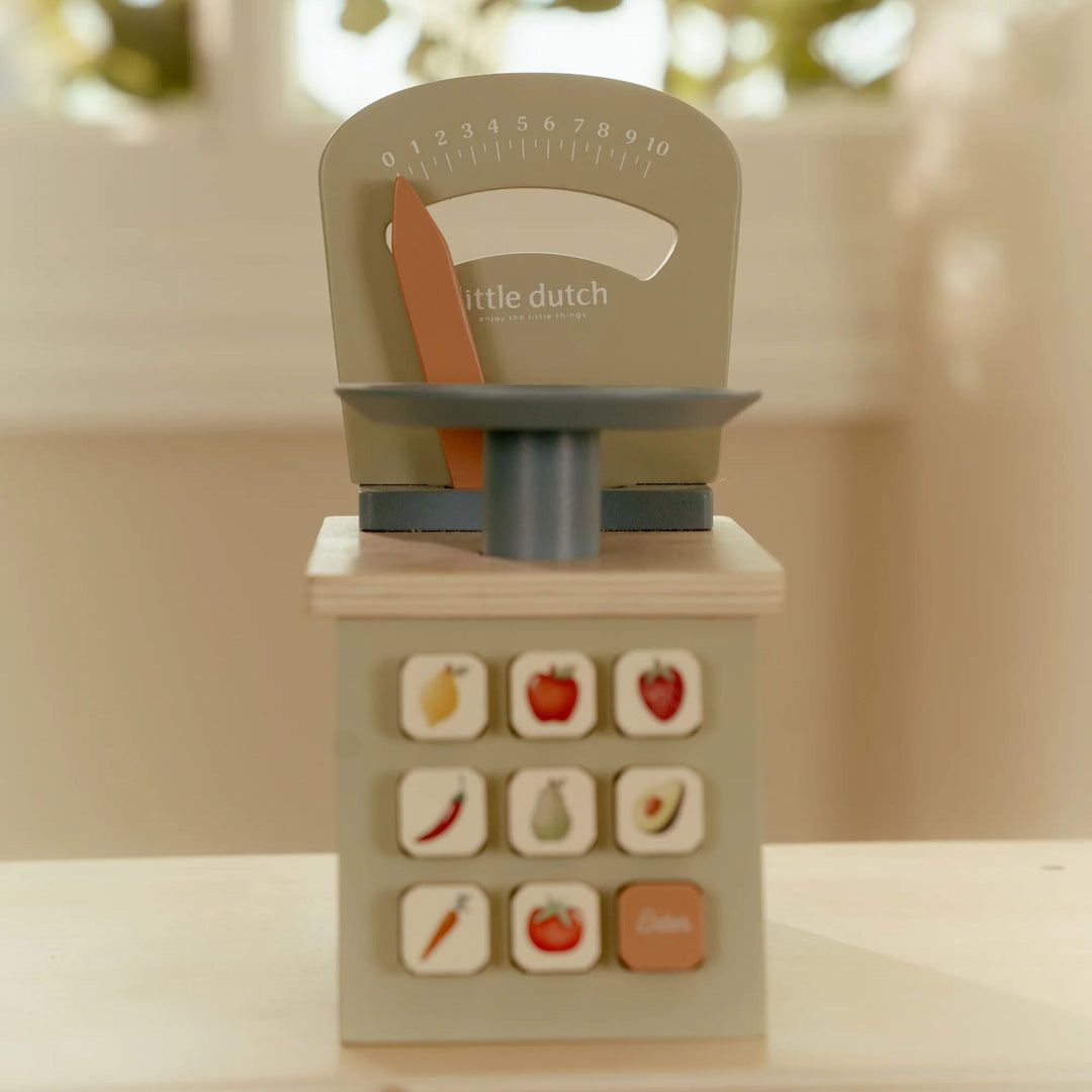 Little Dutch Wooden Play Weighing Scale