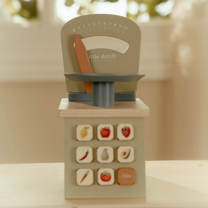 Little Dutch Wooden Play Weighing Scale