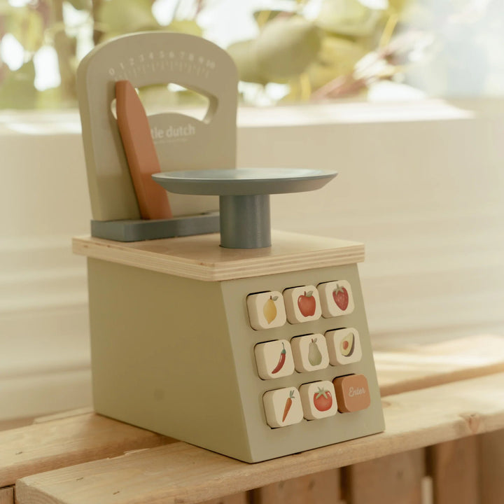 Little Dutch Wooden Play Weighing Scale