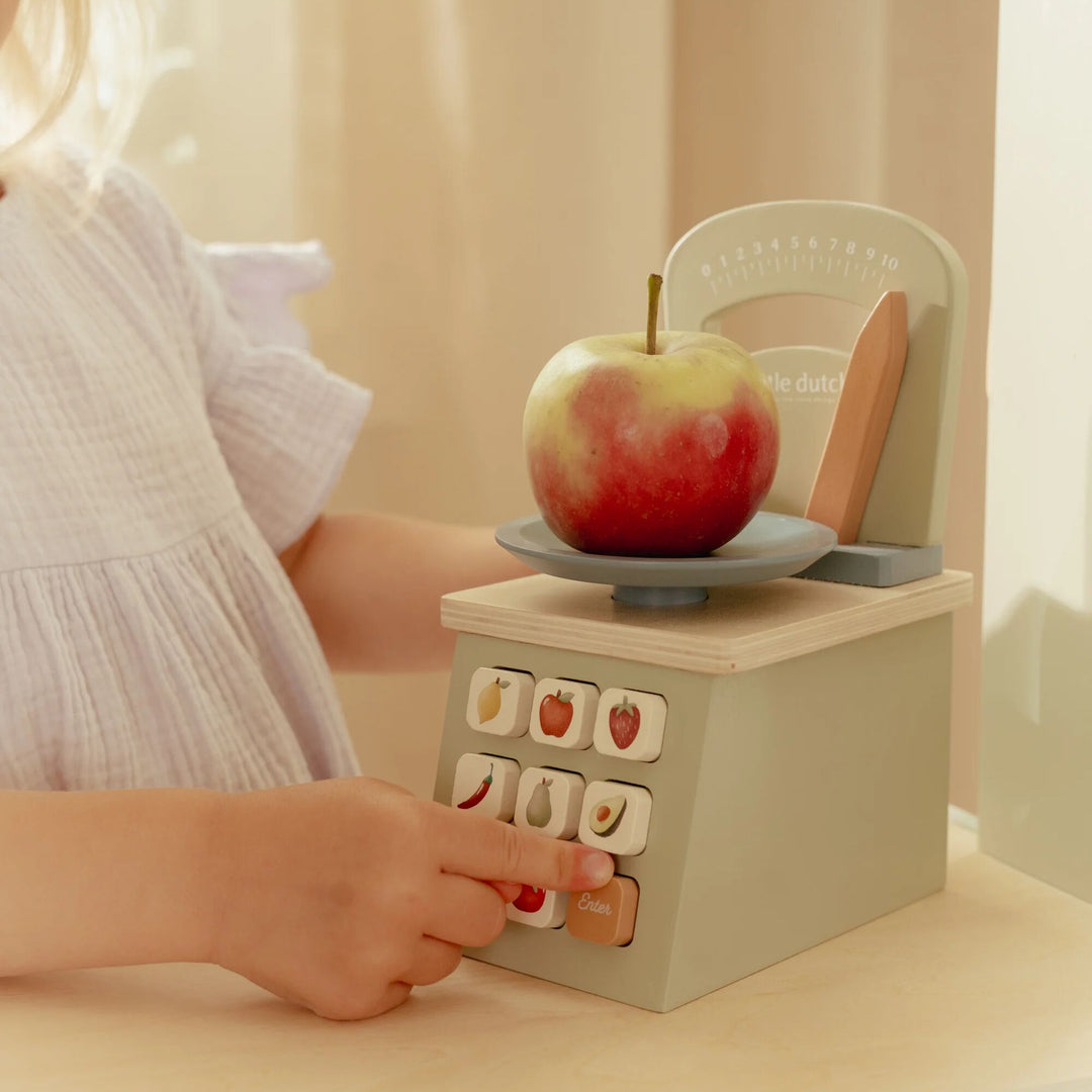 Little Dutch Wooden Play Weighing Scale
