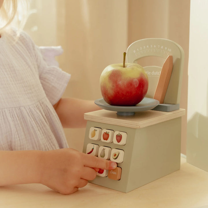 Little Dutch Wooden Play Weighing Scale