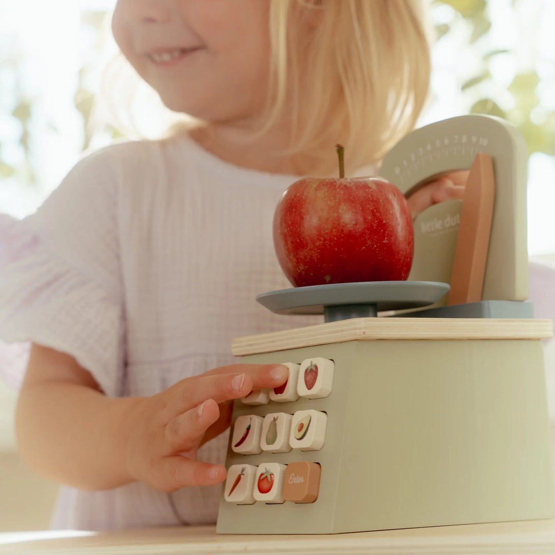 Little Dutch Wooden Play Weighing Scale