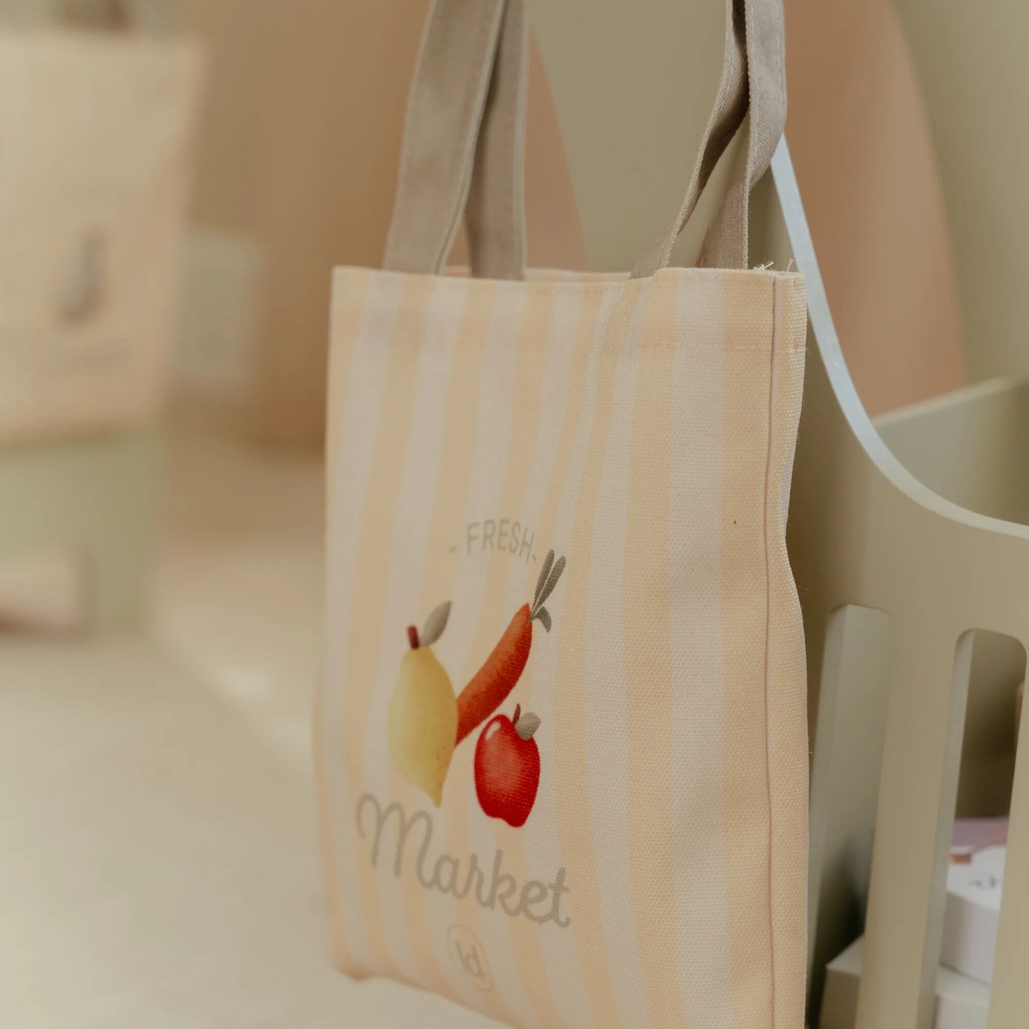 Little Dutch Wooden Shopping Trolley