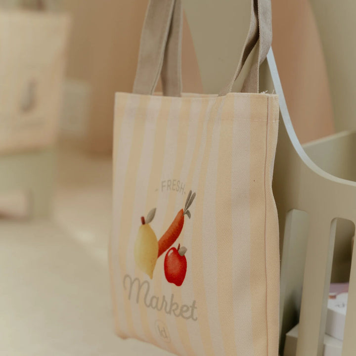 Little Dutch Wooden Shopping Trolley
