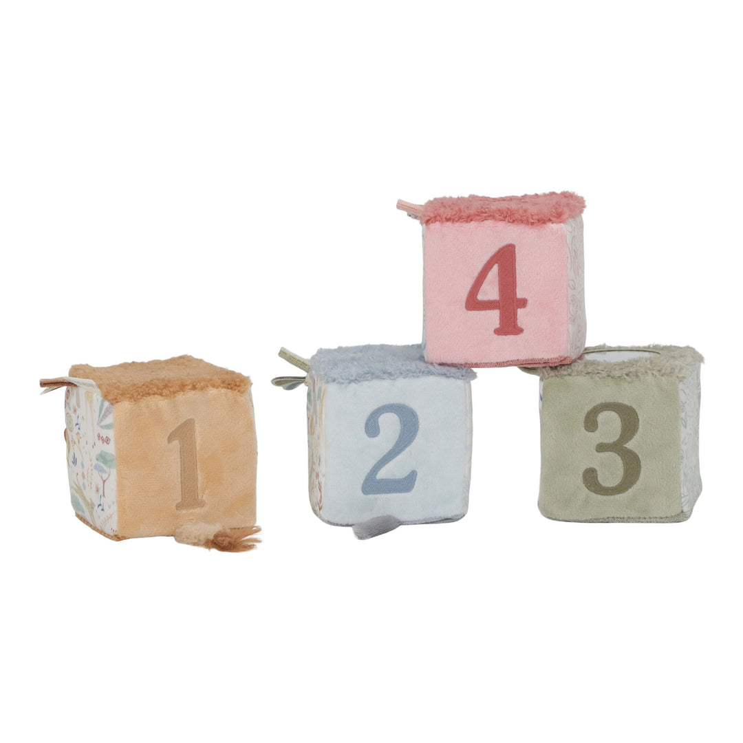 Little Dutch Soft Blocks – Safari Friends (Set of 4)