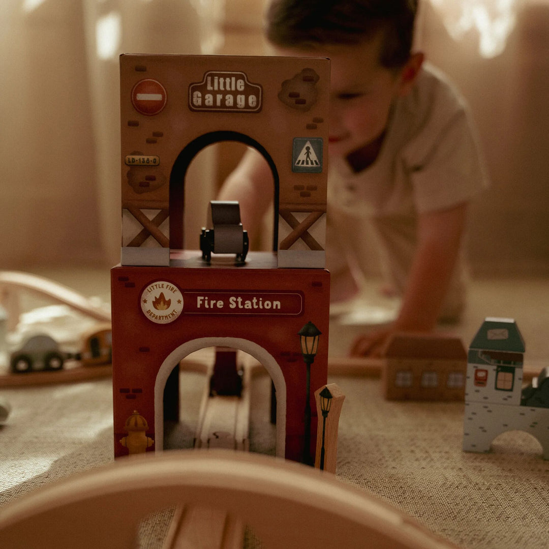 Little Dutch Stacking Blocks with Cars