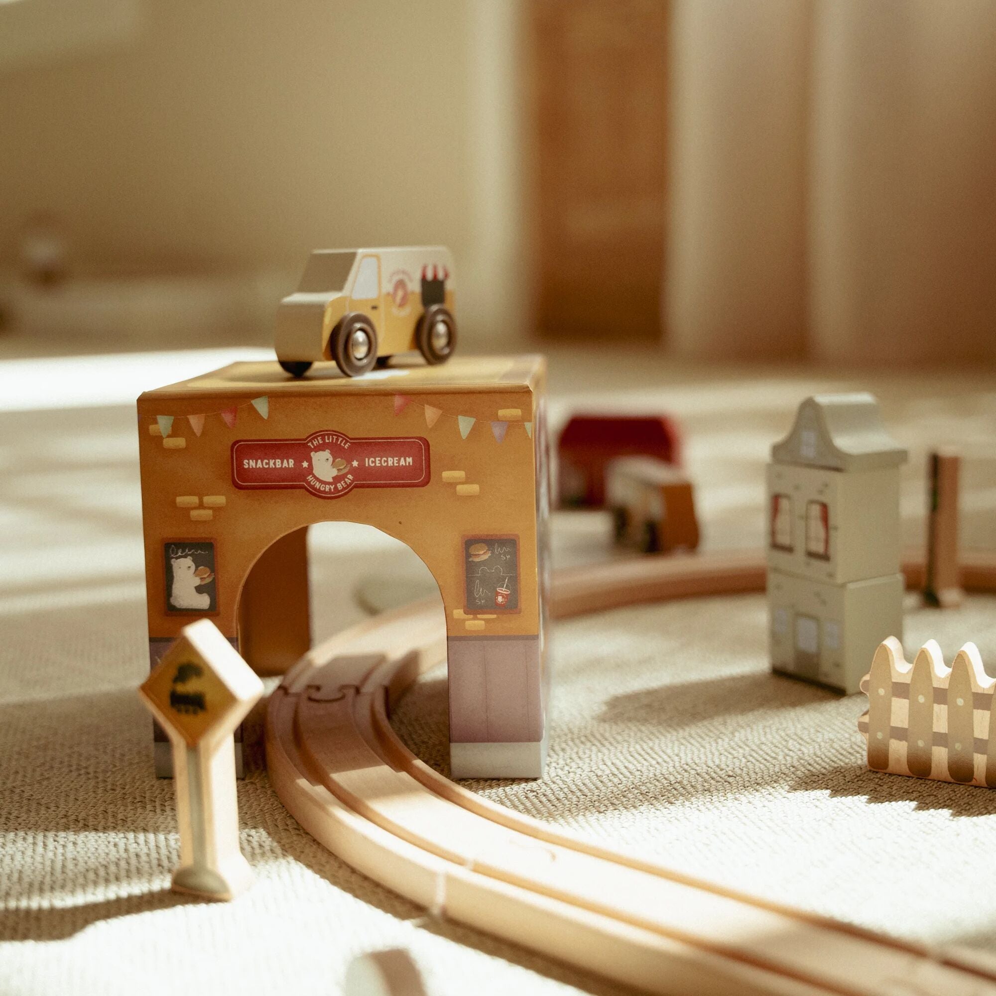 Little Dutch Stacking Blocks with Cars