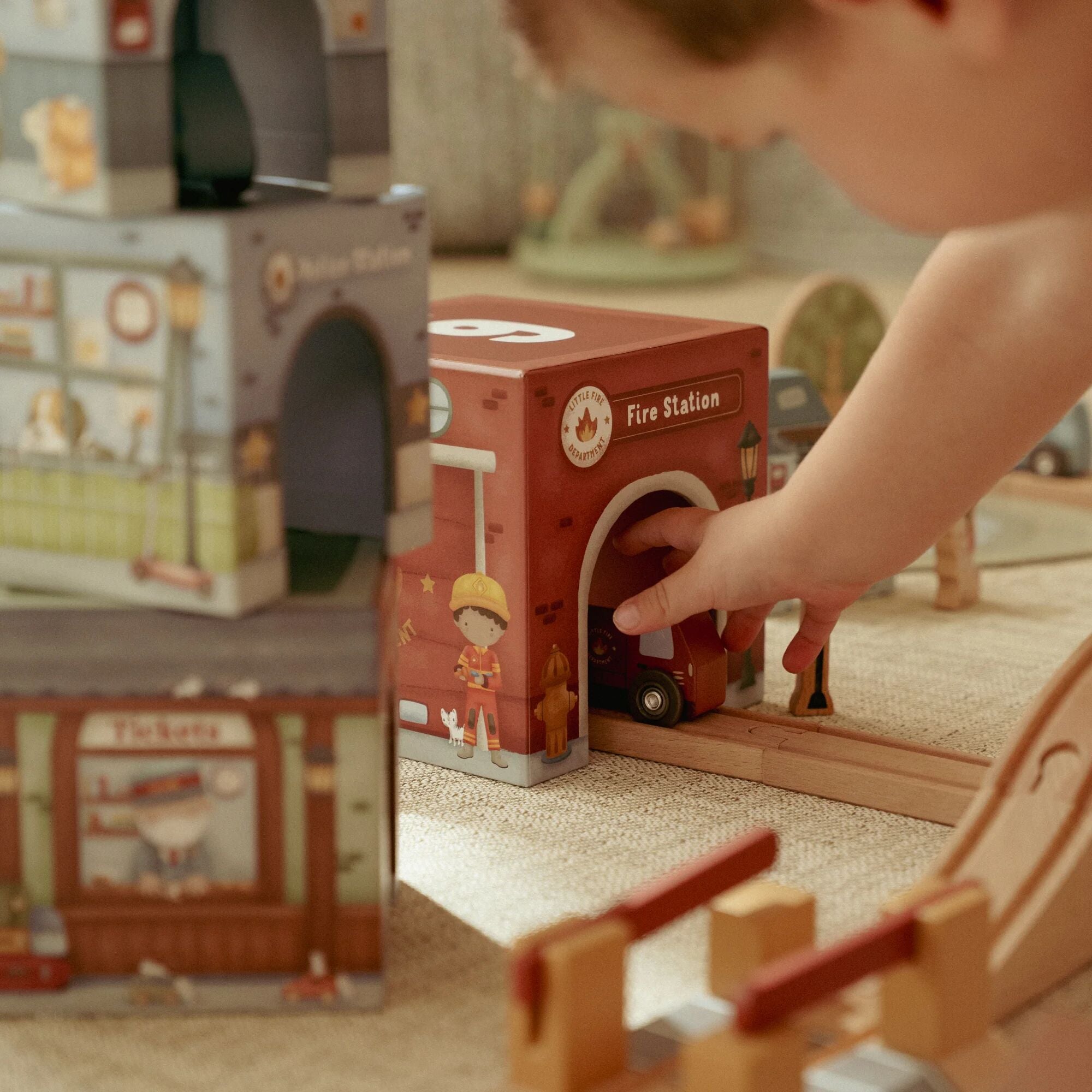 Little Dutch Stacking Blocks with Cars