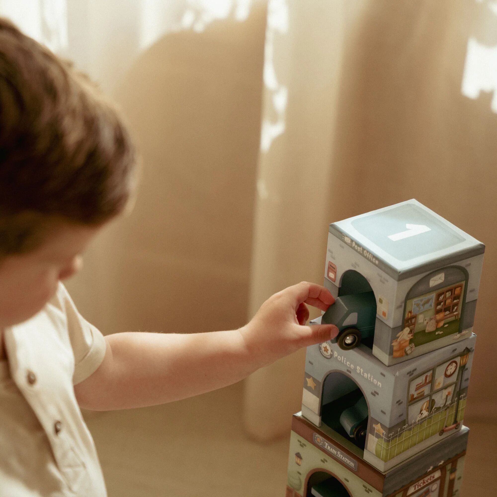 Little Dutch Stacking Blocks with Cars