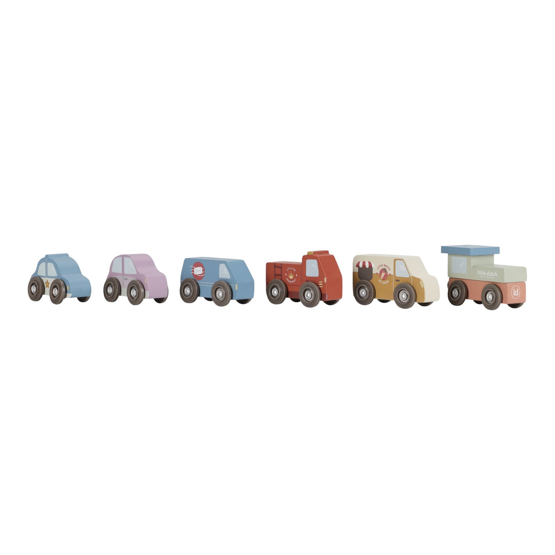 Little Dutch Stacking Blocks with Cars