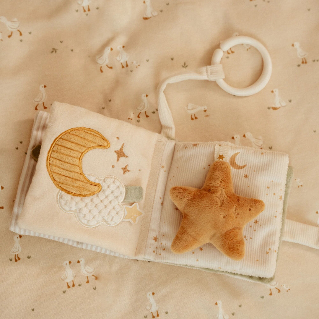 Little Dutch Soft Stroller Activity Book – Newborn Naturals
