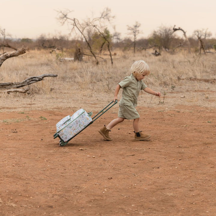 Little Dutch Kids Travel Suitcase – Safari Friends