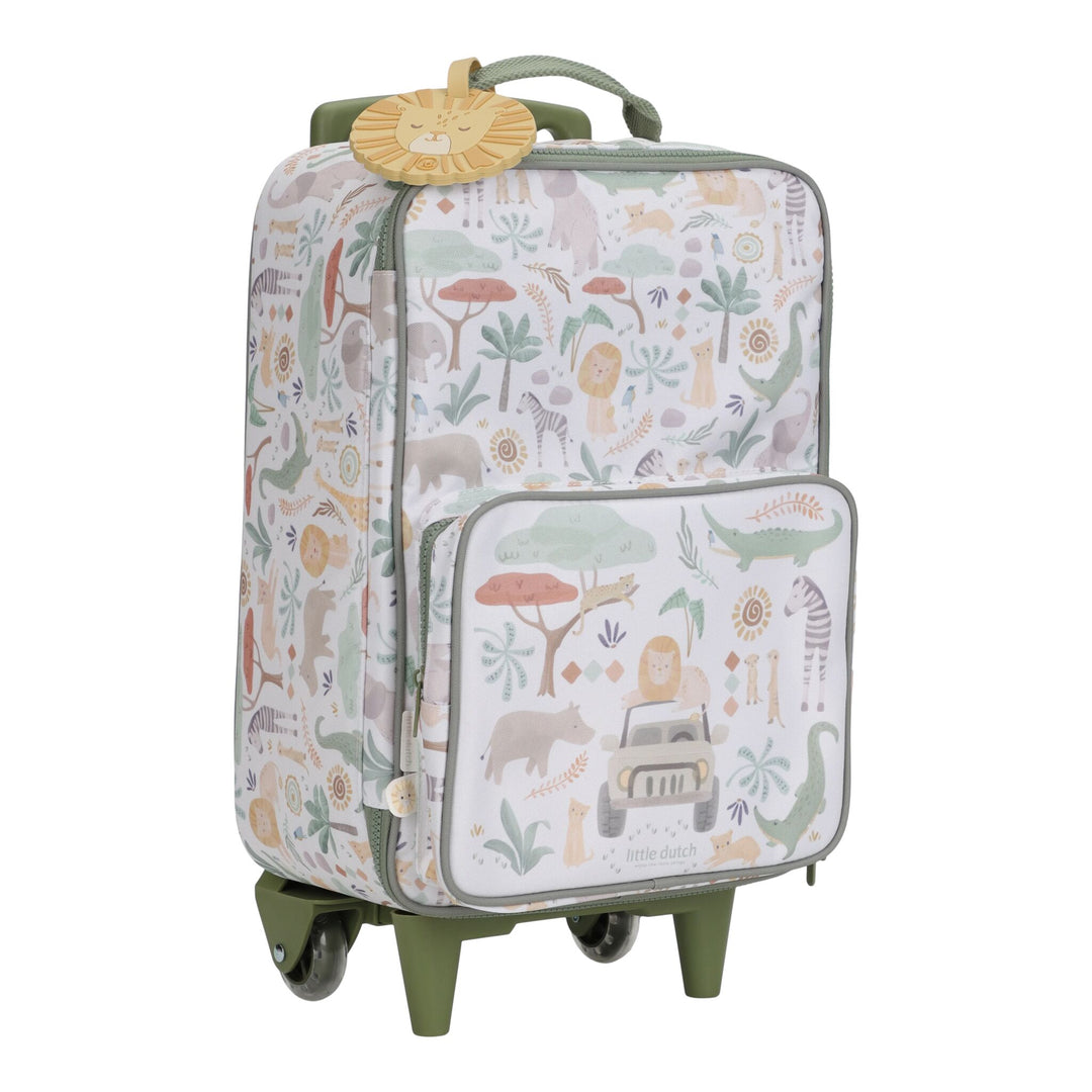 Little Dutch Kids Travel Suitcase – Safari Friends