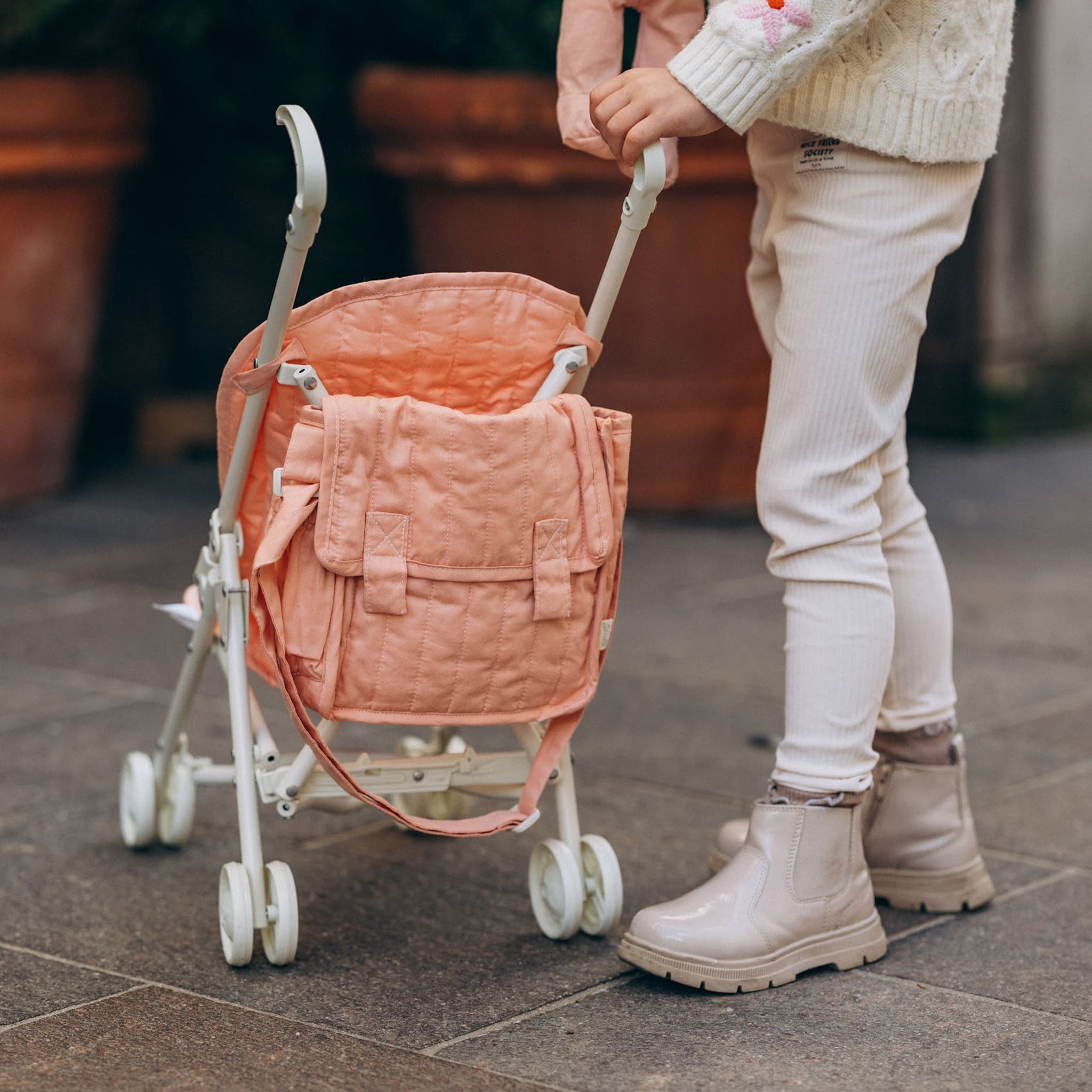 Olli Ella Sollie Stroller – Rose