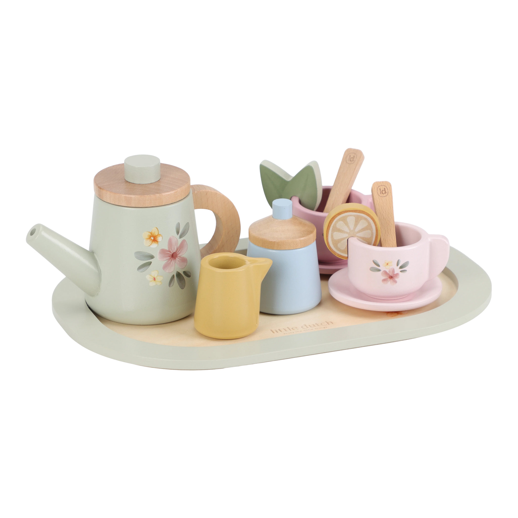 Little Dutch Wooden Tea Set