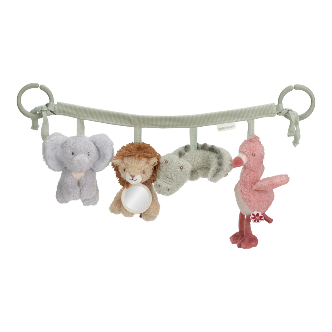 Little Dutch Soft Activity Chain – Safari Friends