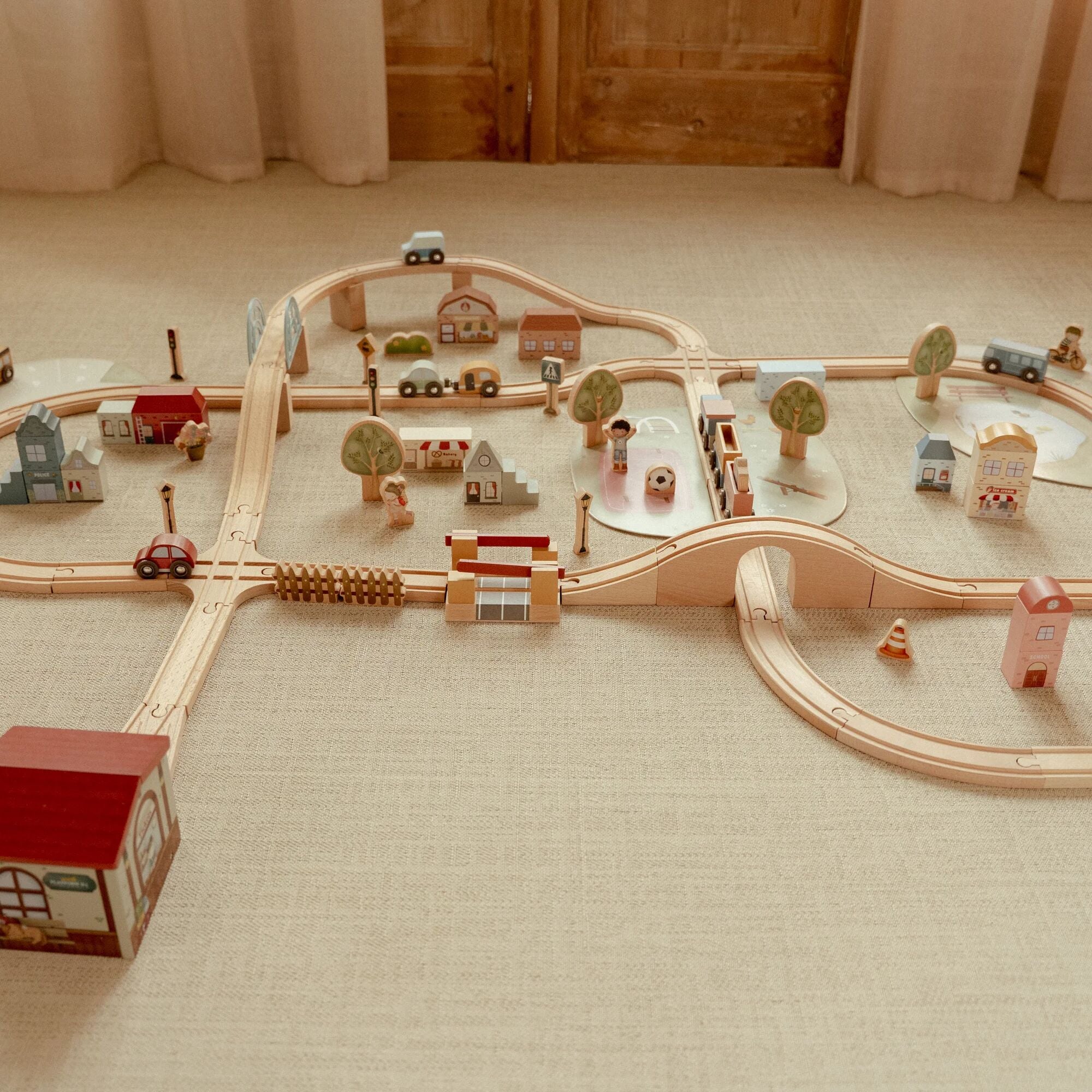 Little Dutch Train Track Playset XL