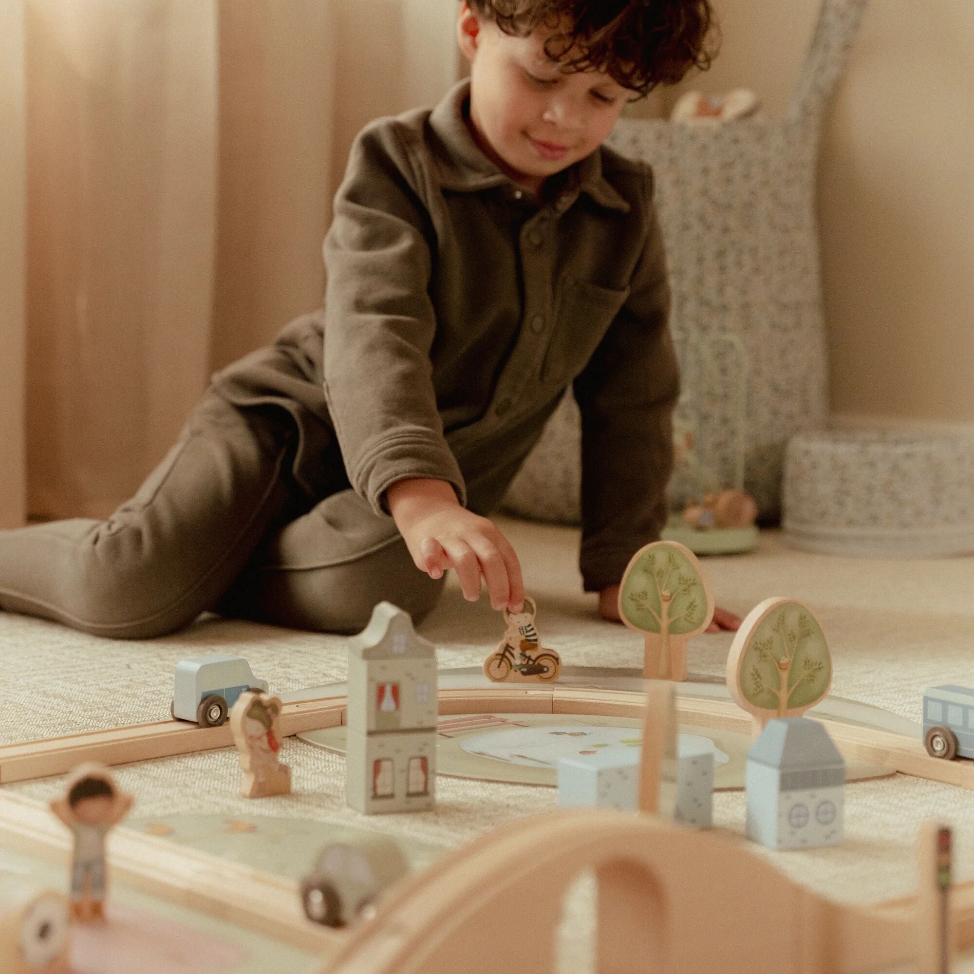 Little Dutch Train Track Playset XL